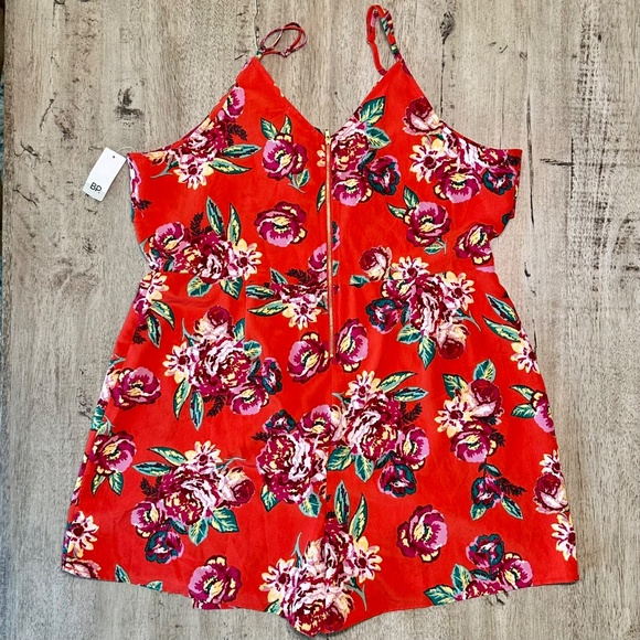 Nordstrom bp. Summer Wrap Romper - Picture 2 of 10
